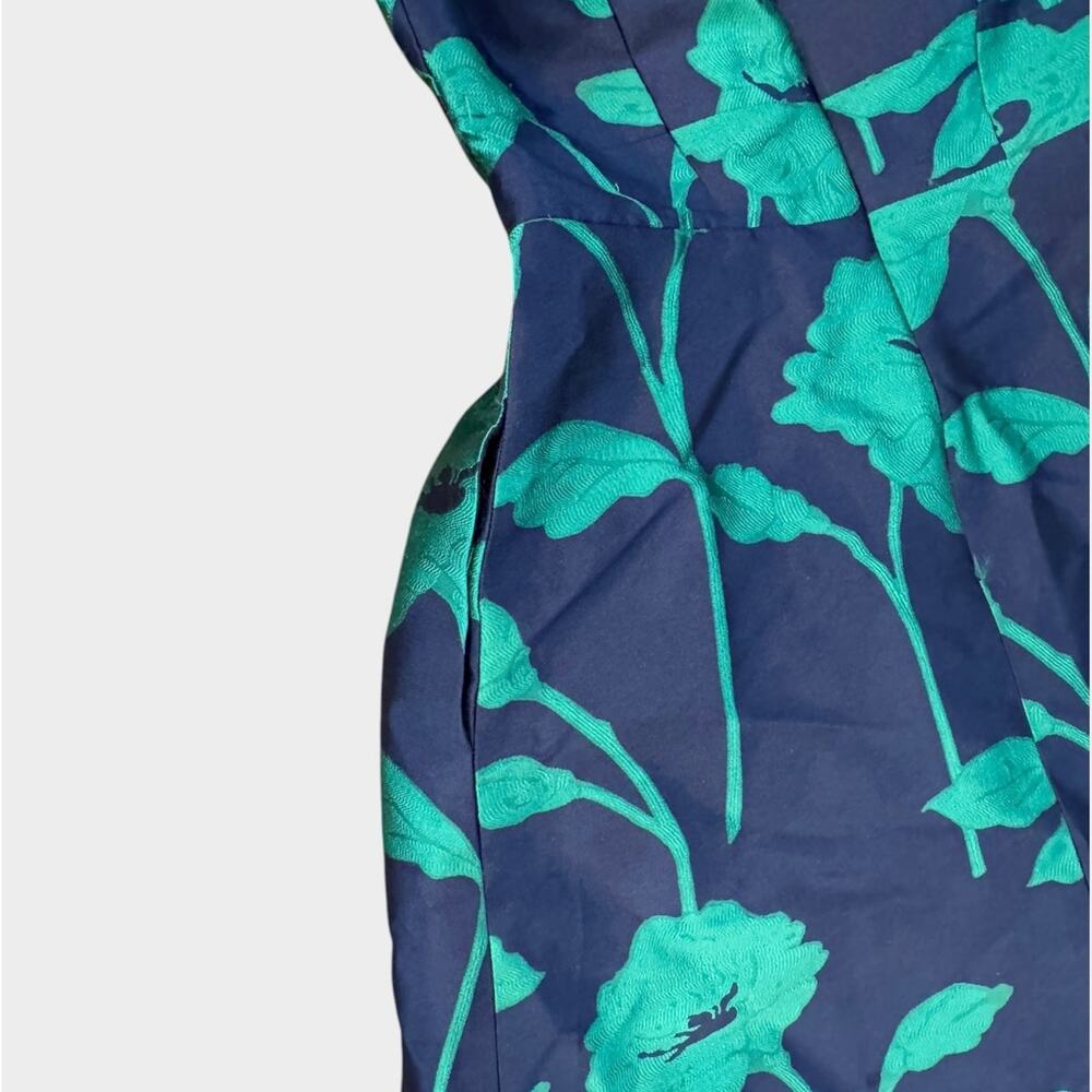 NEW Kay Unger Tiara Floral Print One-Shoulder Gown Size 6 - Picture 9 of 14